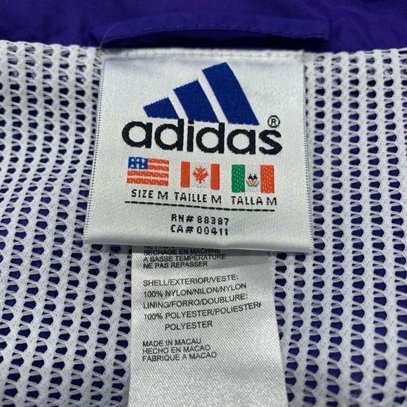 Adidas Vintage Windbreaker Size: M - Picture 8 of 10